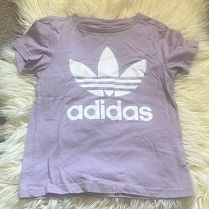 adidas kids trefoil tee